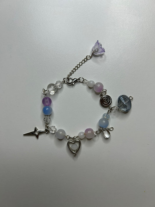 Aquamarine Jelly Bracelet